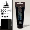 537 - Nero Di Carbonio 200 ML Acrilico Maimeri