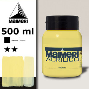 105 - Giallo Di Napoli Chiaro  500 ML Acrilico Maimeri