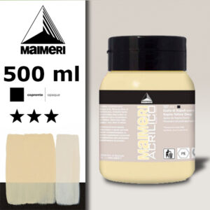 107 - Giallo Di Napoli Scuro  500 ML Acrilico Maimeri