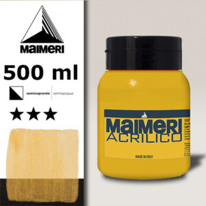 137 - Oro Chiaro 500 ML Acrilico Maimeri