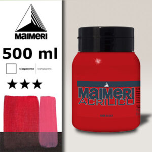 174 - Lacca Cremisi 500 ML Acrilico Maimeri