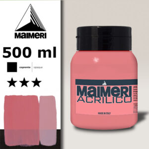 213 - Lacca Rosa Provenza 500 ML Acrilico Maimeri