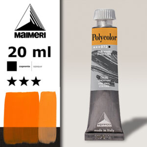 072 - Giallo Arancio 20 ML Acrilico Polycolor Maimeri