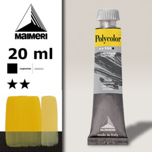 104 - Giallo di Napoli 20 ML Acrilico Polycolor Maimeri