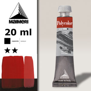 166 - Carminio 20 ML Acrilico Polycolor Maimeri