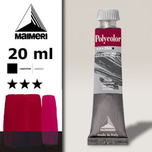 256 - Rosso Primario Magenta 20 ML Acrilico Polycolor Maimeri