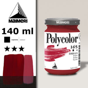 165 - Bordeaux 140 ML Acrilico Polycolor Maimeri
