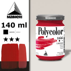166 - Carminio 140 ML Acrilico Polycolor Maimeri