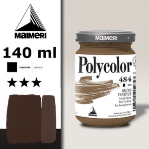 484 - Bruno Van Dyck 140 ML Acrilico Polycolor Maimeri