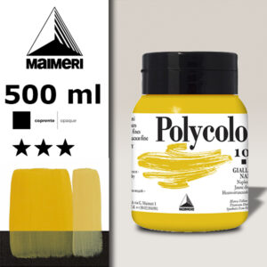 104 - Giallo di Napoli 500 ML Acrilico Polycolor Maimeri