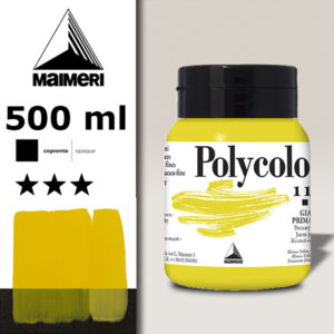 116 - Giallo Primario 500 ML Acrilico Polycolor Maimeri