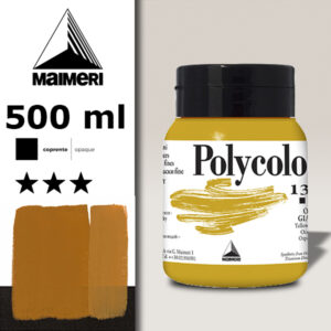 131 - Ocra Gialla 500 ML Acrilico Polycolor Maimeri