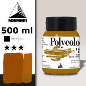 161 - Terra di Siena Naturale 500 ML Acrilico Polycolor Maimeri