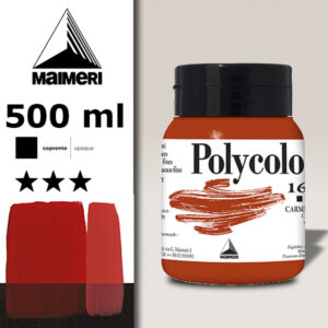 166 - Carminio 500 ML Acrilico Polycolor Maimeri