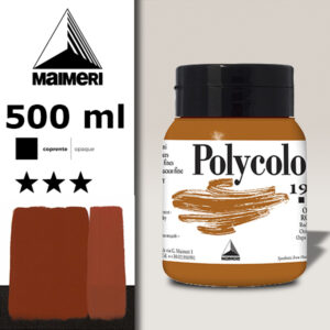 191 - Ocra Rossa 500 ML Acrilico Polycolor Maimeri