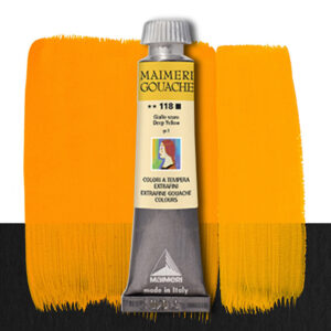 118 - Giallo Scuro 20 ML Gouache Extra-Fine Maimeri