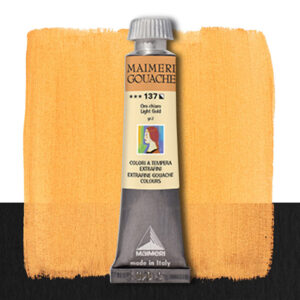 137 - Oro Chiaro 20 ML Gouache Extra-Fine Maimeri