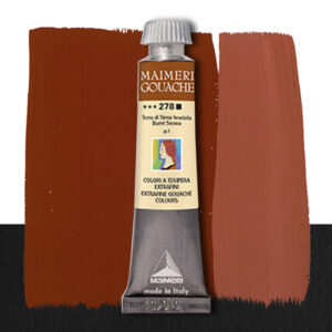 278 - Terra Di Siena Bruciata 20 ML Gouache Extra-Fine Maimeri