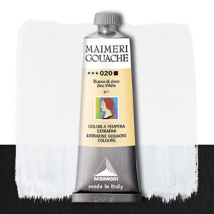 020 - Bianco Di Zinco 60 ML Gouache Extra-Fine Maimeri