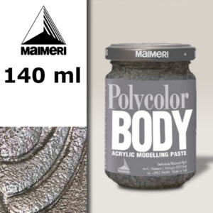 804 - Pasta Argento 140 ML Acrilico Polycolor Body Maimeri