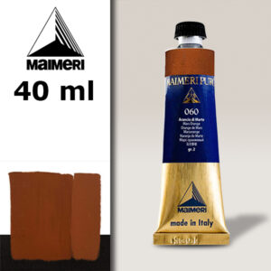 060 - Arancio di Marte 40 ML Colore Olio Puro Maimeri