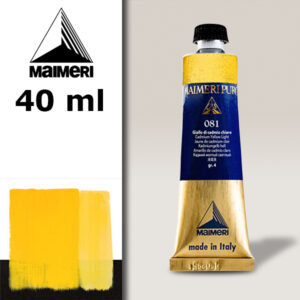081 - Giallo di cadmio chiaro 40 ML Colore Olio Puro Maimeri