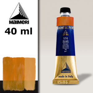 131 - Ocra gialla 40 ML Colore Olio Puro Maimeri