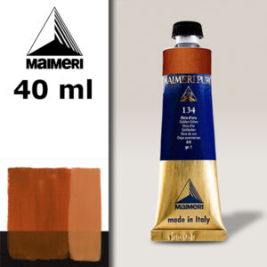 134 - Ocra d'Oro 40 ML Colore Olio Puro Maimeri