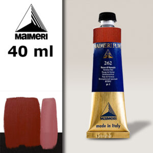 262 - Rosso di Venezia 40 ML Colore Olio Puro Maimeri