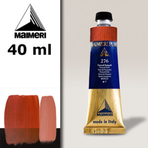 276 - Terra di Pozzuoli 40 ML Colore Olio Puro Maimeri