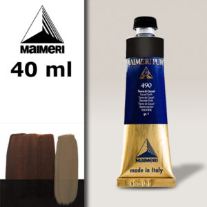 490 - Terra di Cassel 40 ML Colore Olio Puro Maimeri