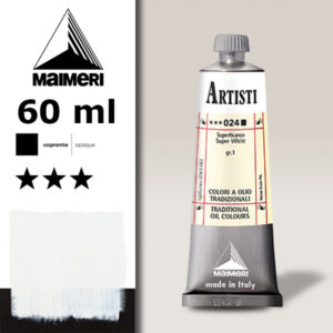 024 - Superbianco 60 ML Colori Olio Artisti Maimeri