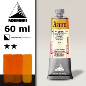 094 - Giallo di cromo scuro imit. 60 ML Colori Olio Artisti Maimeri