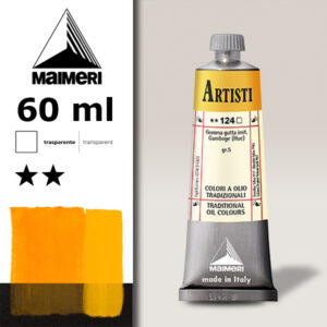 124 - Gomma gutta imit. 60 ML Colori Olio Artisti Maimeri