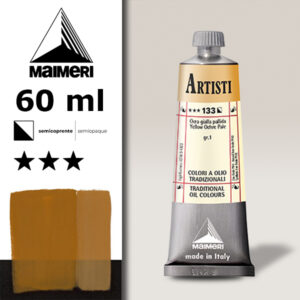 133 - Ocra gialla pallida 60 ML Colori Olio Artisti Maimeri