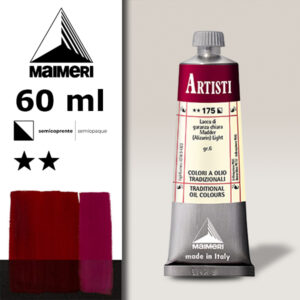 175 - Lacca di garanza chiara 60 ML Colori Olio Artisti Maimeri