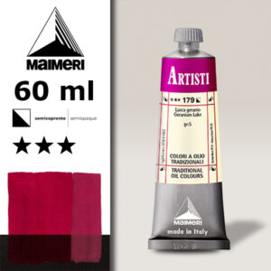 179 - Lacca geranio 60 ML Colori Olio Artisti Maimeri