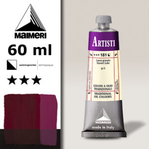 181 - Lacca granata 60 ML Colori Olio Artisti Maimeri