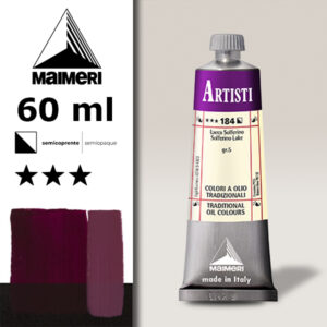 184 - Lacca Solferino 60 ML Colori Olio Artisti Maimeri