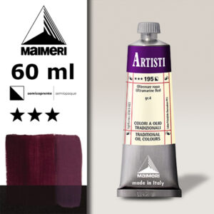 195 - Oltremare rosso 60 ML Colori Olio Artisti Maimeri