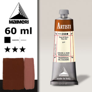 248 - Rosso di Marte 60 ML Colori Olio Artisti Maimeri