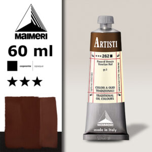 262 - Rosso di Venezia 60 ML Colori Olio Artisti Maimeri