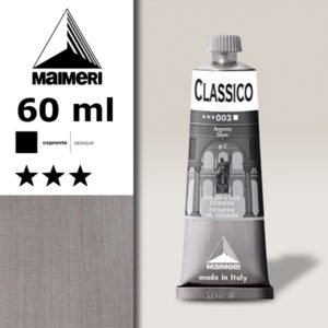 003 - Argento 60 ML Colori Olio Classico Maimeri