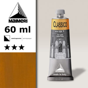 131 - Ocra gialla 60 ML Colori Olio Classico Maimeri