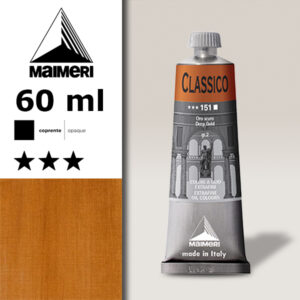 151 - Oro scuro 60 ML Colori Olio Classico Maimeri