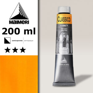 098 - Giallo Indiano 200 ML Colori Olio Classico Maimeri
