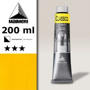116 - Giallo Primario 200 ML Colori Olio Classico Maimeri