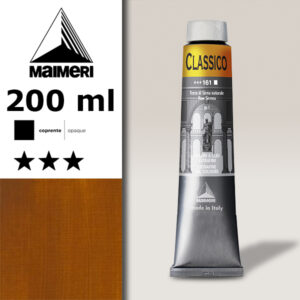 161 - Terra di Siena Naturale 200 ML Colori Olio Classico Maimeri