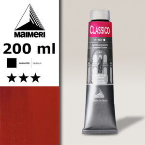 167 - Carminio Permanente 200 ML Colori Olio Classico Maimeri