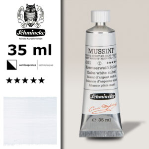 101 - Bianco d'Argento Imit. S1 Colore a Olio 35 ML Mussini